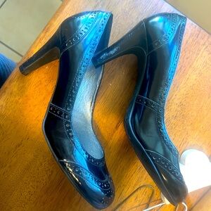 GB Black leather pumps 8.5 - GUC